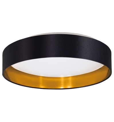 EGLO Maserlo LED Taklampe Ø38 24W i Sort/Gull