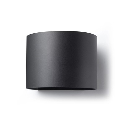 BONITO Utendørs LED Vegglampe 10W, IP65, Dimbar - Sort
