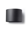 BONITO Utendørs LED Vegglampe 10W, IP65, Dimbar - Sort