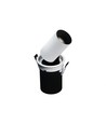 Ind Ude - Modell S - Nedsenket Downlight, Justerbar Forlengelse og Retning uten Lyskilde 6W 36° 72x100 mm, Hvit