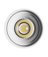 GU10 takmontert spot - Hvit, Ø5,5cm, høyde 10cm, aluminium, IP20 innendørs, uten lyskilde