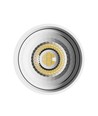 GU10 takmontert spot - Hvit, Ø5,5cm, høyde 10cm, aluminium, IP20 innendørs, uten lyskilde