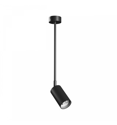 VARIOSA GU10 takspot - Sort, aluminium, til 1x GU10, IP20 innendørs