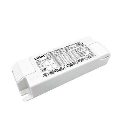 Lifud 20W / 250-500mA DALI dimbar LED-driver - 9-42V, Push-dim og DALI, flicker free
