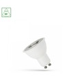 LED GU10 4W - 230V, 55°, Nøytral Hvit, Med Linse, Spectrum