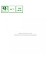 8W magnetisk skinnespot til 48V, CCT - 123lm/W, 48V DC, 30cm lang, sort skinnespot