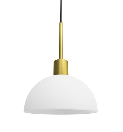 Outlet: Herstal Vienda pendellampe E14 i messing/opalglass