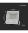 100W LED-lyskaster - 135lm/W, Samsung LED-chip, arbeidslampe, 1m ledning, utendørs