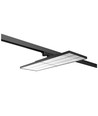 60W 3-faset Shoplight - 166lm/W, 90 graders spredning, Sort, LED board, butikkbelysning