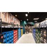 60W 3-faset Shoplight - 166lm/W, 90 graders spredning, Sort, LED board, butikkbelysning