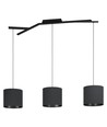Outlet: EGLO Argallo Pendellampe Til 4xE27 i Glass/Sort