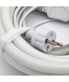5m Neon Flex Tube - 230V, varmhvit, D16 Neon komplett sett, interiør
