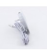 2,5W Ø6,8cm Cabi68 møbelspot RA91 - 12V DC, Hull: Ø5,5 cm, Mål: Ø6,8 cm, Matt hvit