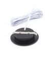 LEDlife Cabi68 møbelspot - Hull: Ø5,5 cm, Mål: Ø6,8 cm, RA91, svart, 2,5W, 12V DC