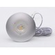 LEDlife Cabi68 møbelspot - Hull: Ø5,5 cm, Mål: Ø6,8 cm, RA91, børstet stål, 2,5W, 12V DC