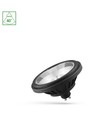 GU10 AR111 14W LED-spot - 40° spredning, sort