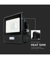 10W LED-lyskaster - Samsung LED-chip, arbeidslampe, med sensor