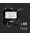 10W LED-lyskaster - Samsung LED-chip, arbeidslampe, med sensor