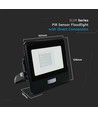 20W LED-lyskaster med sensor - SMD, Samsung LED-chip, arbeidslampe