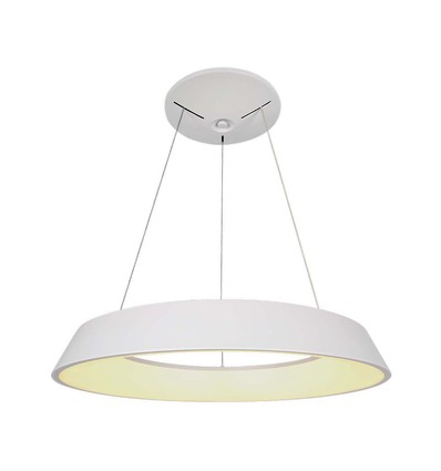 48W dimbar LED designer-lysekrone - Hvit, mykt lys, varmhvit