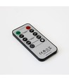 LED-kubbelys 3-pk med lyslenke, flammeeffekt - Ø7,5cm, 10/12,5/15cm, fjernkontroll, timer, ekte voks