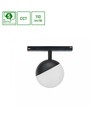 5W Ø10cm Shift skinnespot til 48V - CCT, 48V DC, 400lm, til lavvolt skinnesystem