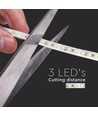 5m 7,2W/m sprutsikker LED-strip - 12V DC, IP65, 120 LED per meter