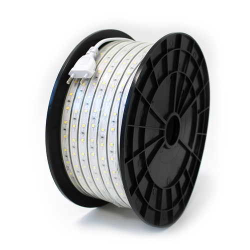 50m Arbeidslys 230V LED strip - IP65, 60 LED/m, 4W/m, 400 lm/m