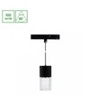 7W SHIFT BASIC HANGIT CRISTAL skinnespot til 48V - 100lm/W, nøytral hvit, 110cm wire, til magnetisk skinne