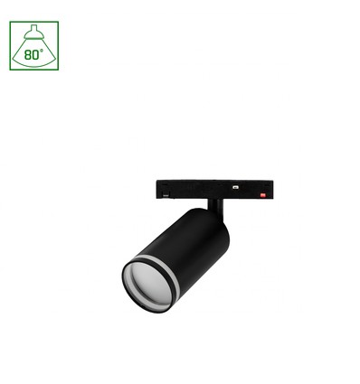 System Shift Basic Spot - Lampe Retning 55x100x160mm, 7W, 2700K, Svart