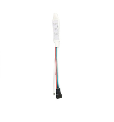 Mini kontroller for løpelys LED-stripe - Ledning styring