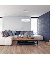 20W dimbar LED-lysekrone - Hvit, mykt lys, varmhvit