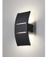 LÆRK Utendørs LED Vegglampe 12W i Sort - Nielsen Light