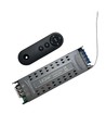 200W / 24V DC dimbar strømforsyning - 8.33A, IP20 innendørs, med fjernkontroll, flimmerfri