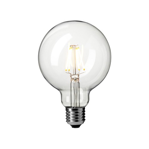 Classic Dimbar E27 LED Globepære På 4W, Ø95 i 2200K, Ra95