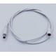 DC Forlengerkabel - 3 m, 5V-24V, hvit