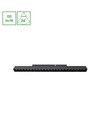 System Shift Basic - Gitter M Lineær Lampe 330mm, 18W, 4000K, Svart