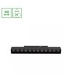 12W SHIFT BASIC GRID skinnespot til 48V skinnesystem - 4000K, 22cm, nøytral hvit, magnetisk montert