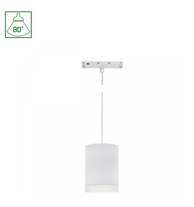 System Shift Basic - Hangit armatur nedhengt, 55x95mm (1100mm wire), 7W, 2700K, hvit