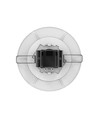 3W LED nødbelysning spot for tak - Hull: Ø7,5-12,5cm, 3 timers batteri, Sort