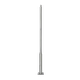 3m Mast for gatelys og projektører Ø60mm - Grå, forlengbar høyde