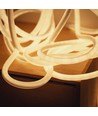 10m Neon Flex Tube til innredning - 230V, varmhvit, D16 Neon komplett sett