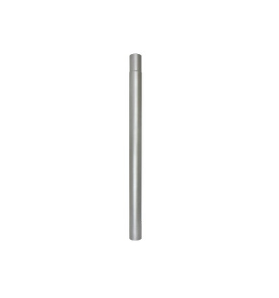 Lampekappe mast 1 meter forlengelsesstykke, Ø60mm - Grå