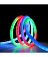 5m RGBIC Neon flex slange, komplett sett - Vevd tau, Bluetooth App, fjernkontroll, USB
