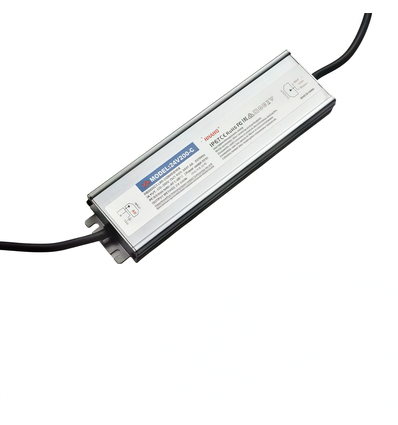 200W / 24V DC strømforsyning - 8.3A, IP67 vanntett, Flicker free
