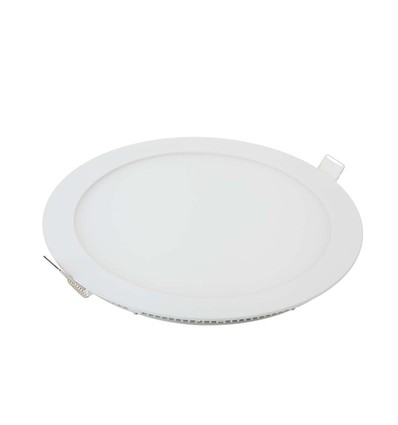 6W Ø12cm LED innfellingspanel - Hull: Ø11 cm, Mål: Ø12 cm