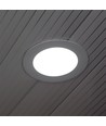 6W Ø12cm LED innfellingspanel - Hull: Ø11 cm, Mål: Ø12 cm
