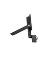 20W lyskaster - IP44, sort, PIR-sensor