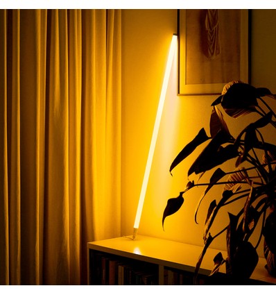 120cm Neon Tube LED Gul - Designerrør, inkl. ledning