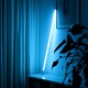 120cm Neon Tube LED, Lyseblå - Designerrør, inkl. ledning